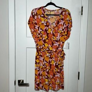 Nine West Multicolor Floral Dress